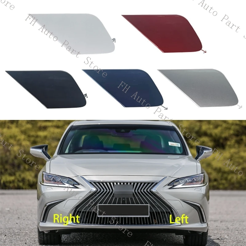 Für lexus es es200 es250 es260 es350 es300h 2018 2019 2020 2021 vordere Stoßstange Abschlepp haken abdeckung Deckel Abschlepp anhänger mit Augen kappe – Detail 4