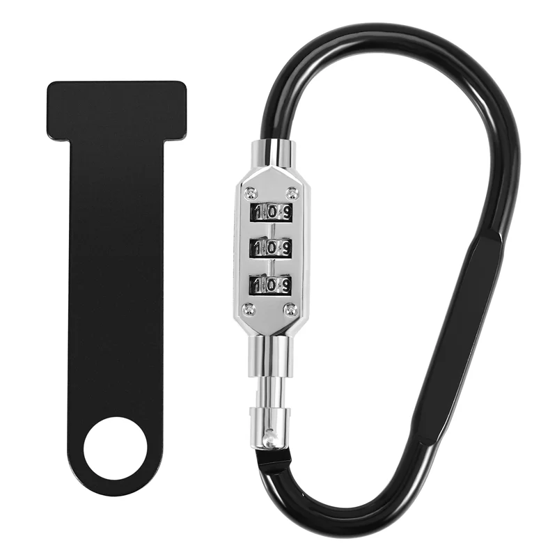 

Motorcycle Helmet Lock Anti-Theft Open Face Helmet Lock Fastener + T-Bar For Racing Motorbike Bike Helmet Lock-ABQA