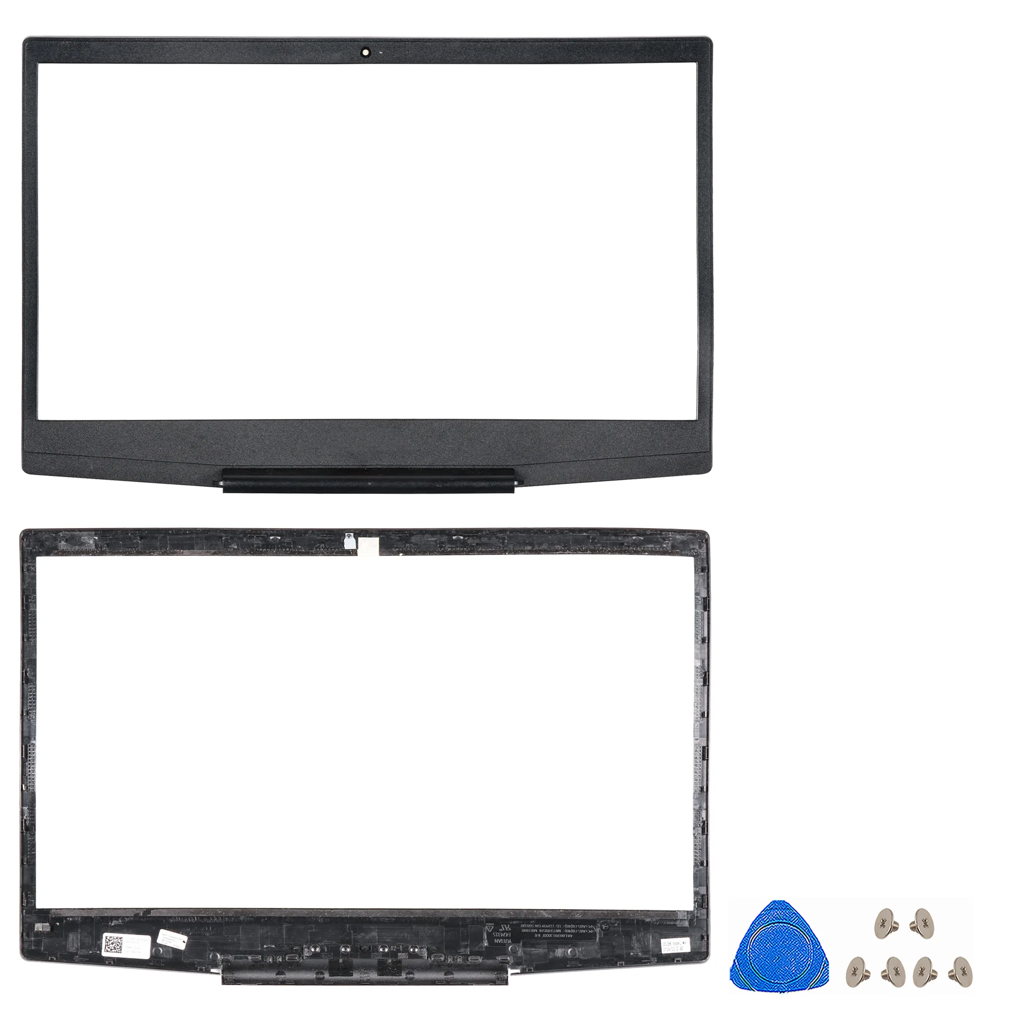 Original New Case For Dell G3 15 3500 G3 15 3590 P89F LCD Back Cover Rear Lid Top Case 0747KP Front Bezel Hinges Blue Logo