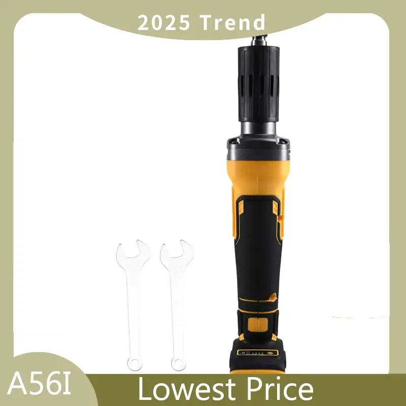 

ABDD Brushless Angle Grinder Fordewalt Battery(No Battery) Flat Head Angle Grinder Bare Machine Tool Cutting Machine