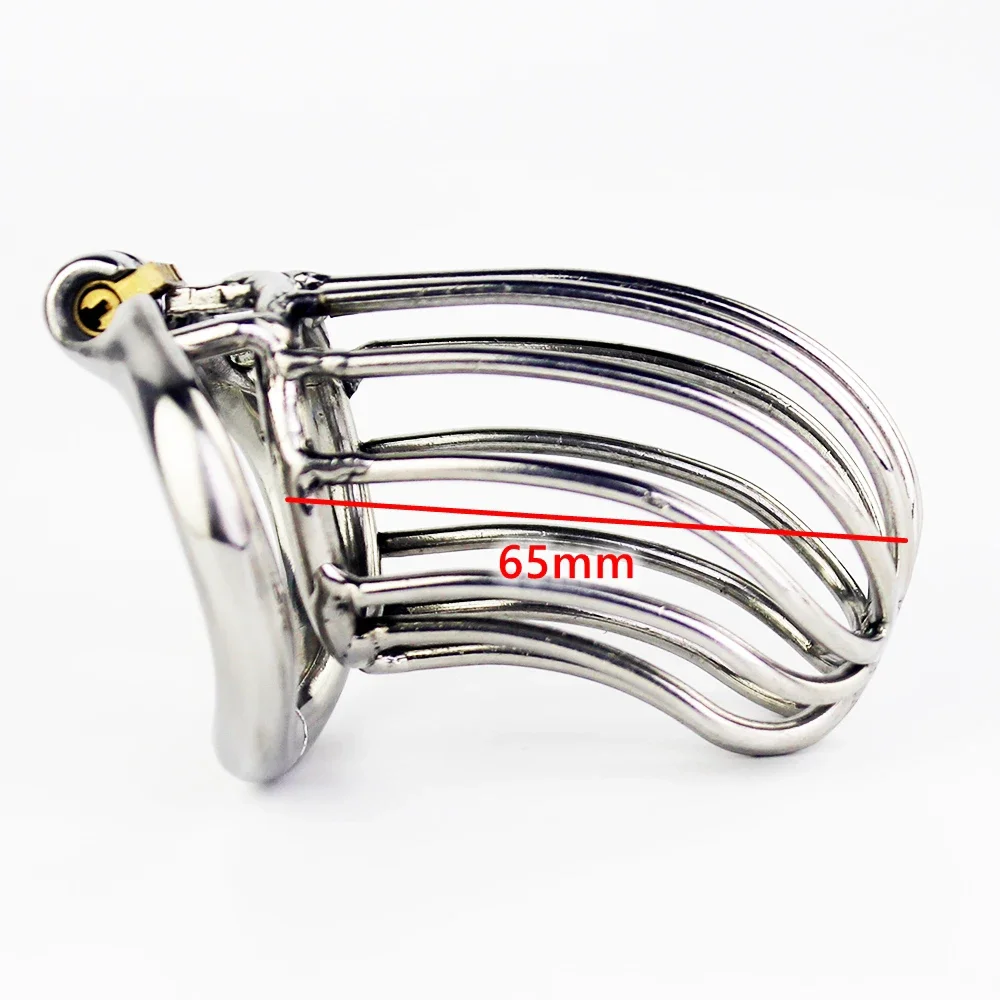 NEW Stealth Lock Chastity Cage Stainless Steel Male Chastity Device Sex Toys For Men Penis Lock Cock Ring