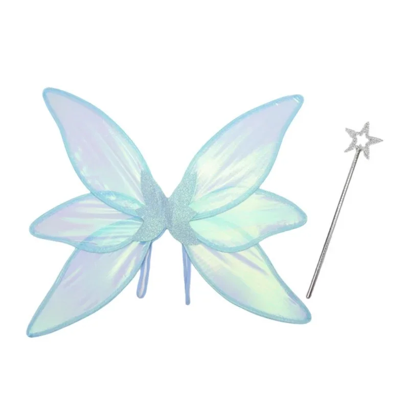 

Butterfly Fairy Wing Wand for Little Girls Fancy Dress Favor
