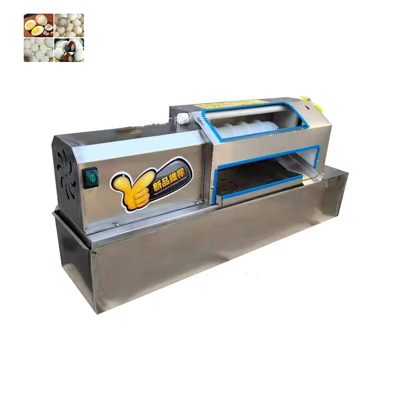 Chicken Egg Shelling Machine Egg Peeling and Peeling Machine Boiled Egg Opener Topper Peeler Shell Remover