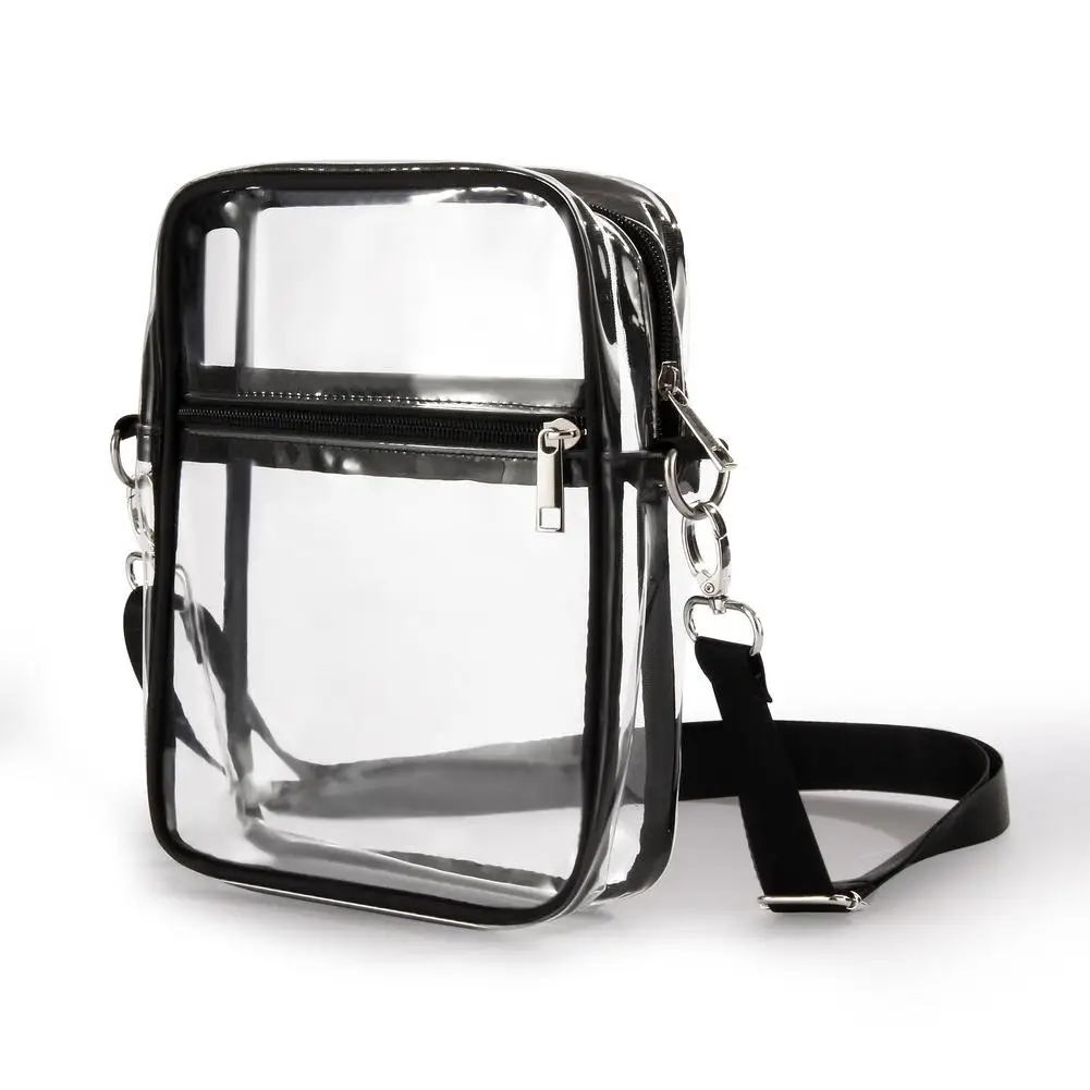 Clear Sling Crossbody Bag Portable Waterproof Purse Bag For Concerts Sports Events Festivals Prom Party Dropshipping