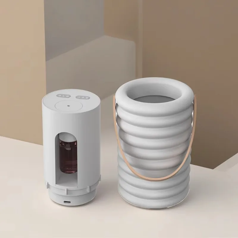 

Home Decor Night Light Portable 20ml Oil Capacity Rechargeable Waterless Room Battery Scent Diffuser for Home