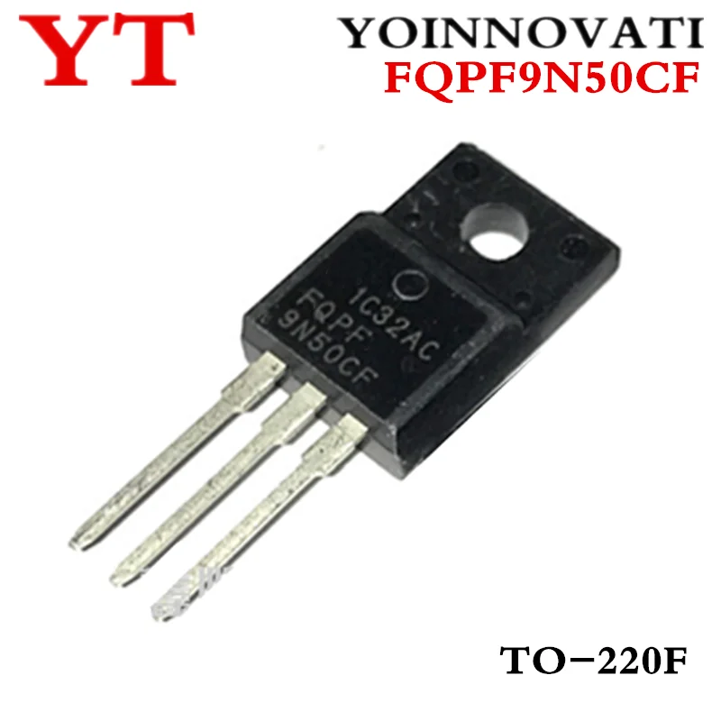 

50 шт. FQPF9N50CF 9N50CF 9A 500V TO-220F IC