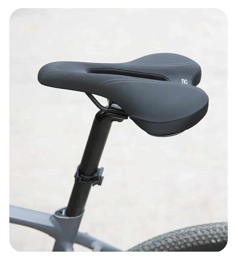 SR Fahrradsitz Sattel MTB Rennrad Sättel PU Mountainbike Rennsattel Atmungsaktiv Stoßfest Weiches Silikagel Sitzkissen – Detail 19