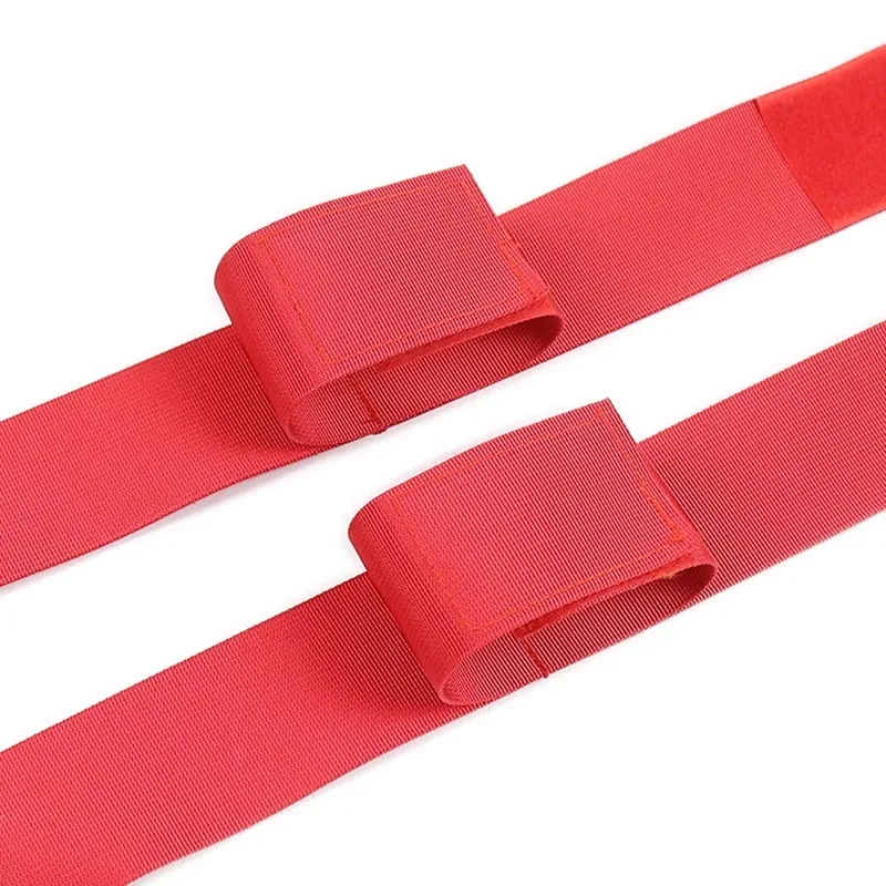 Adjustable BDSM Leg Spreader Restraint Strap Wrist Ankle Cuffs Open Thigh Handcuffs Slave Position Tool Cosplay Erotic Toy view 5