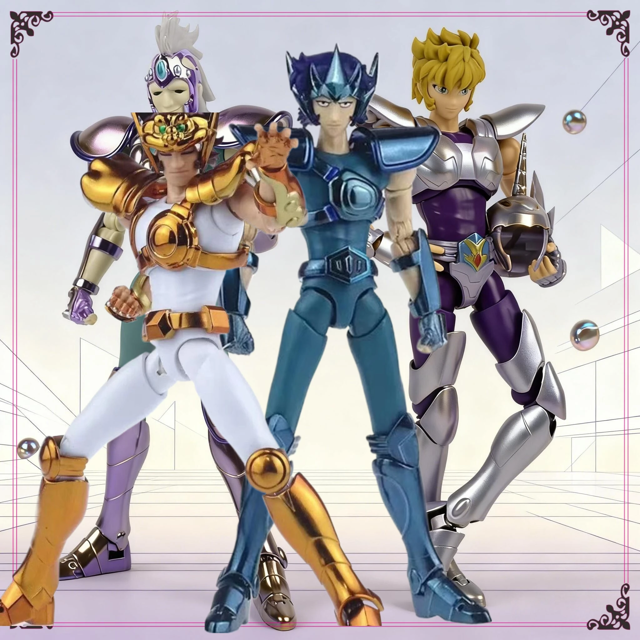 

Great Toys Dasin GT Myth Cloth EX Saint Seiya - Unicorn Jabu Ichi Hydrus Bronze Metal Armor Helmet Action Figure