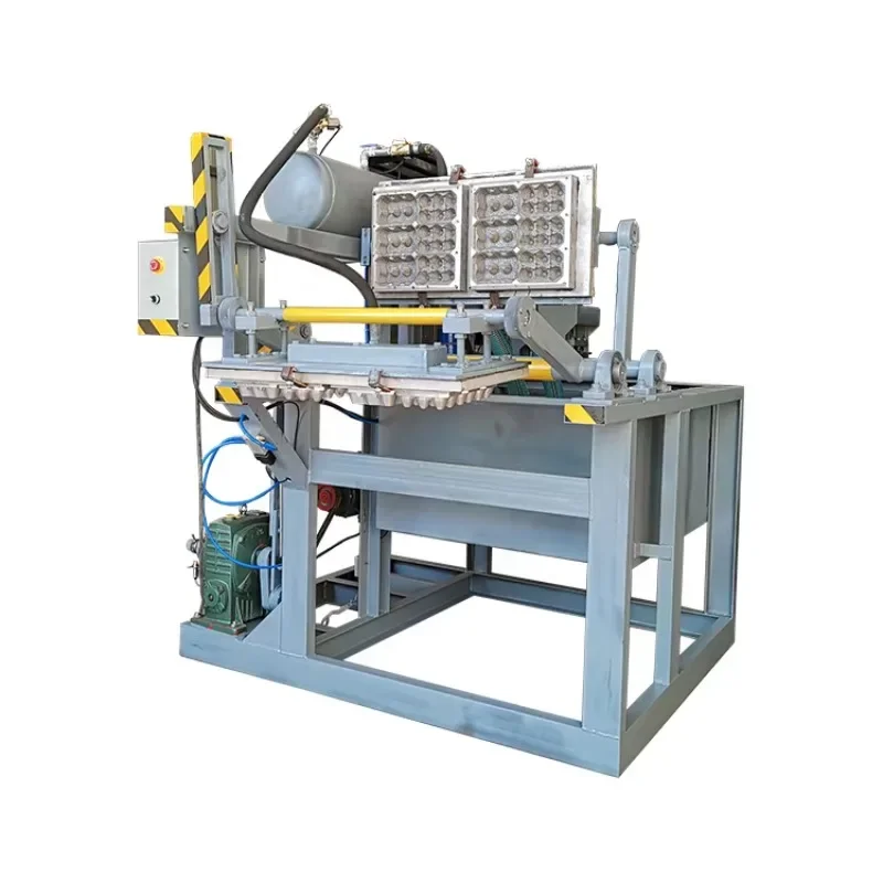 2021 Hot New Customizable Pulp Forming Machine Egg Tray Making Equipment Core Motor Pump Engine Gearbox Gear Bearing Farms