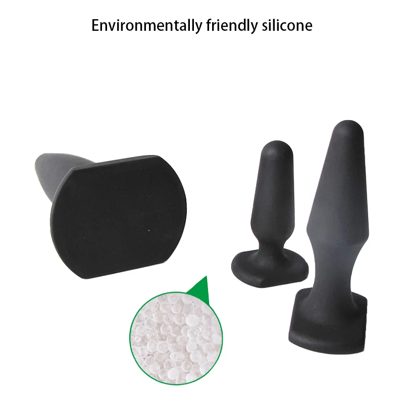 S/m/l silicone plug anal butt plug iniciante estimulação anal instrutor masculino feminino trrainer anal adulto brinquedos sexuais para casais sm