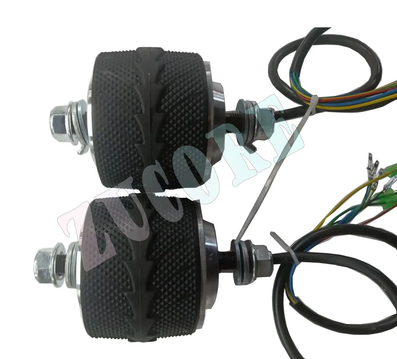 24V 36V 20km/h 3 Inch Brushless Gearless Outrunner Hub Motor