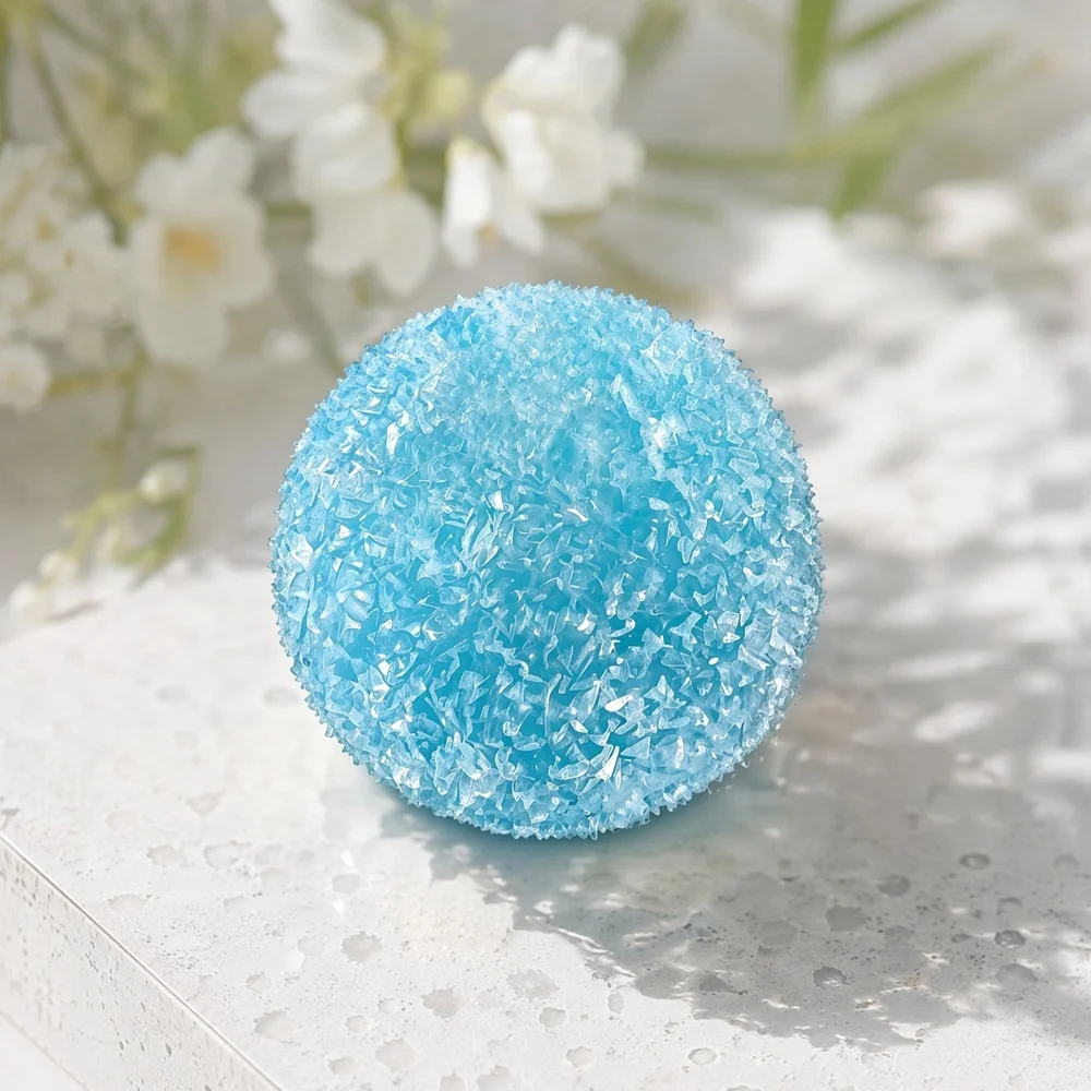 Ice Skin Fidget Sensory Squeeze Ball Slow Rising Sensory Squeeze Toy Lightweight Decompression Balls for Adults & Kids Party