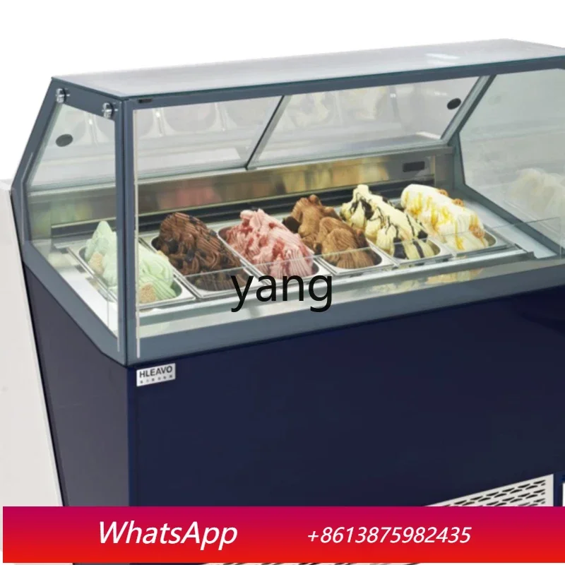 CX Ice Cream Air Cooled Display Cabinet Commercial Hard Special Freezer Refrigerator