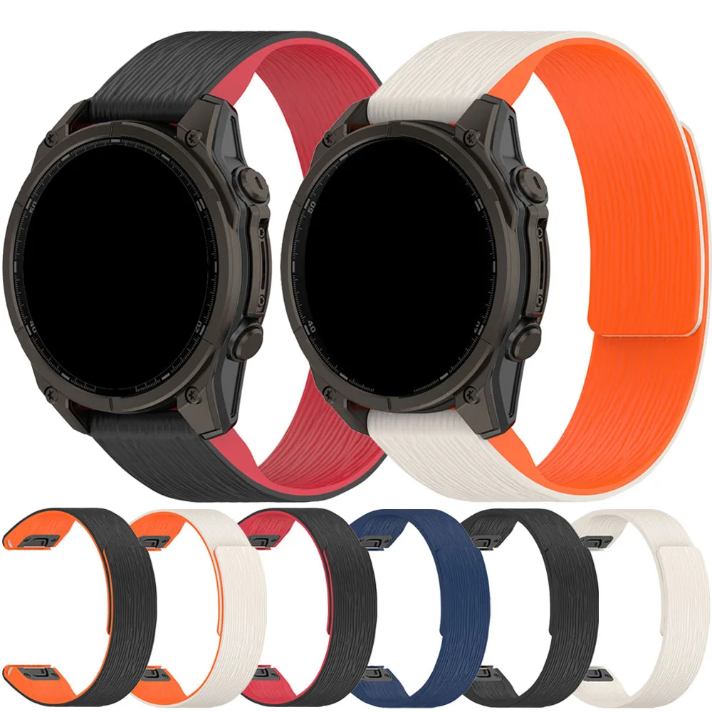 BEHUA-Correa de muñeca de fácil ajuste, 26mm/22mm/20mm, para Garmin Fenix 8/7/6/ 7X 6X 5 5S Plus 935, pulsera de liberación rápida