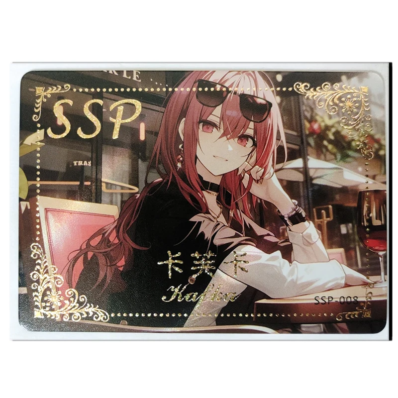 Goddess Story Dream Spirit SSP card Yae Miko Kafka Keqiang Kamisato Ayaka Hu Tao ACG boy Toy collection Birthday Christmas gift