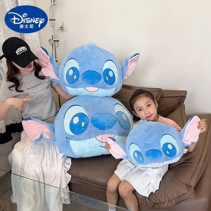 

70x110cm Super Big Size Stitch Disney Anime Plush Stuffed Doll Kawaii Lotso Pillow Room Decoration Plushies Holiday Gift