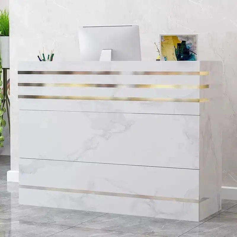 Cassiere semplice e moderno negozio piccolo bancone Bar commerciale Reception Reception Reception Reception