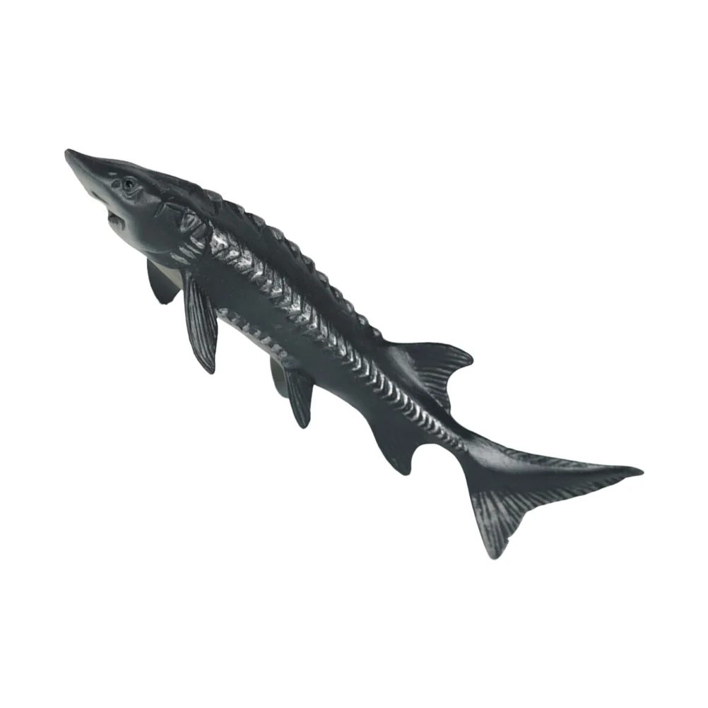 Simulated Chinese Sturgeon Children Educational Toy Fake Animal Plaything Toys for Kids Sea Creatures Marine Model