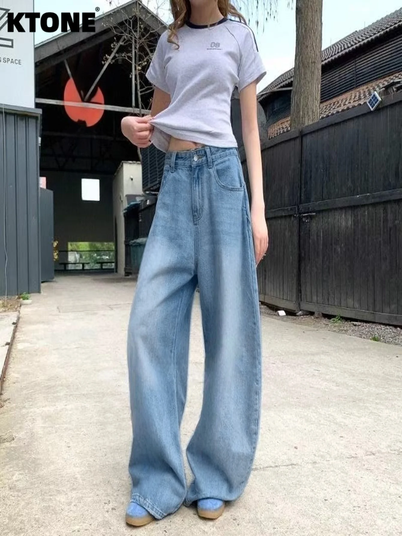 

Свободные синие джинсы в стиле Y2K Original Drip для мужчин и унисекс, удобные в носке, без аксессуаров и ремней.