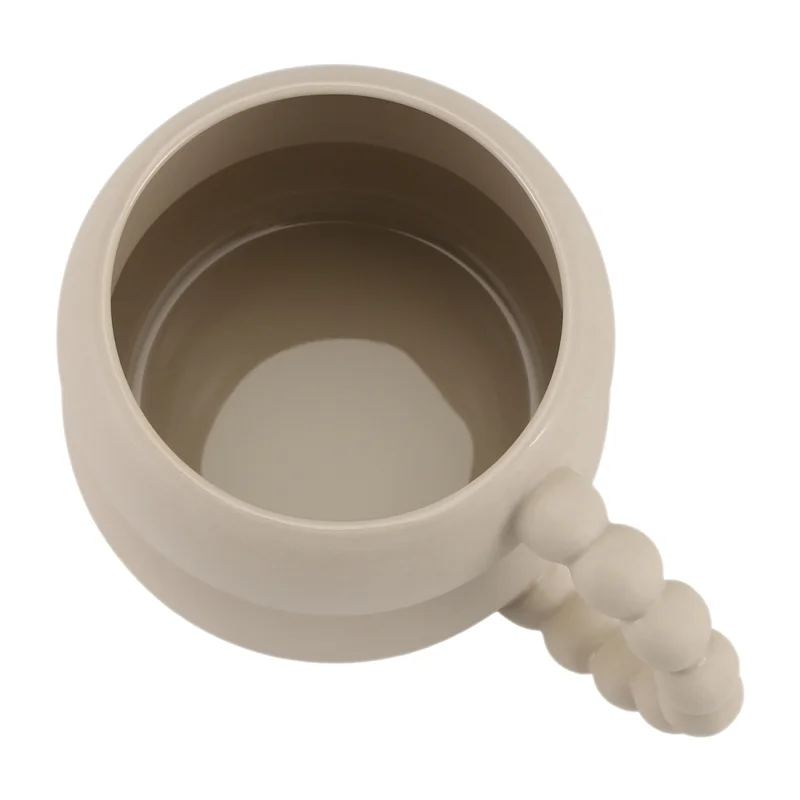 

F-F Creative Mug Cute Coffee Cup Nordic Home Decor Handmade Art Milk Tea Cup Home Drinkware Personalized Couple