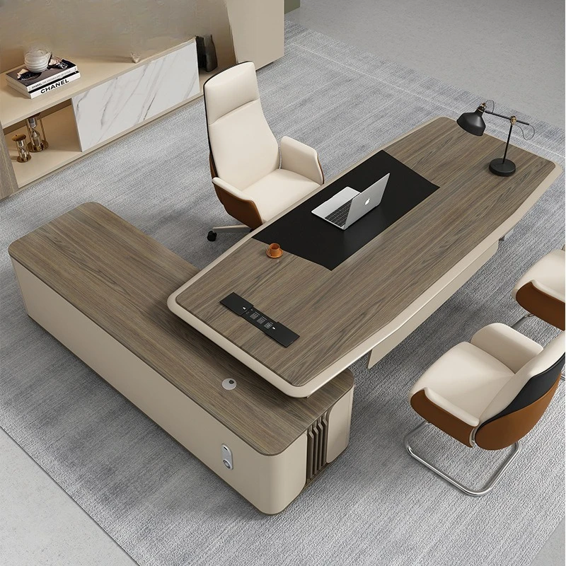 

Стол Президентский офисный стол Класс Общий менеджер Современный офисный стол Модная прочная офисная мебель Meja Kantor XYOD