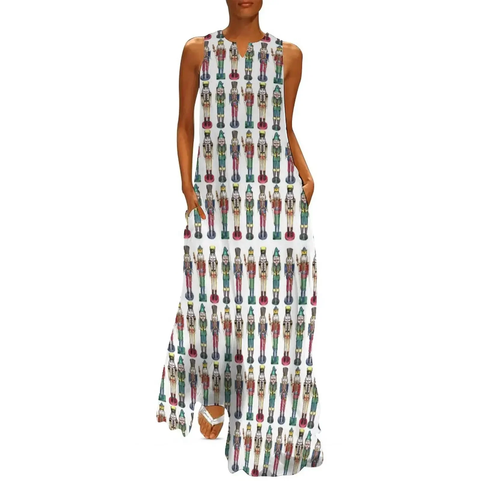 

The Nutcracker Prince Long Dress festival outfit women Woman clothing Women's summer dresses Dress