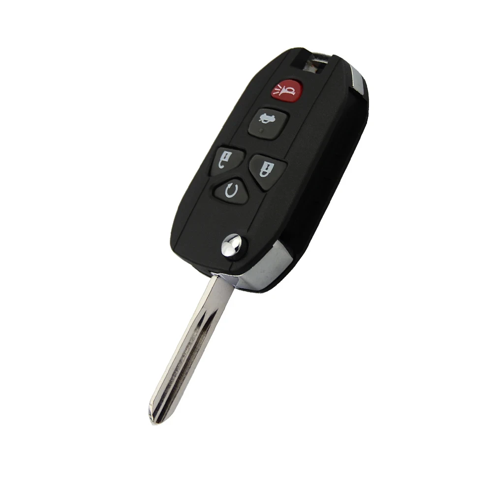5/6 Button Modified Folding Remote Car Key Shell Case For Buick G-C For Chevrolet Cadillac Pontiac Saturn Captiva 2011 Key Cover