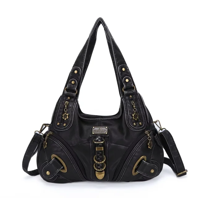 Torebka damska Angel Kiss, modna torba na ramię, duża torba typu tote, torba z górnym uchwytem, torba na zakupy, wielofunkcyjna torba typu satchel, torebka hobo, duża torebka.