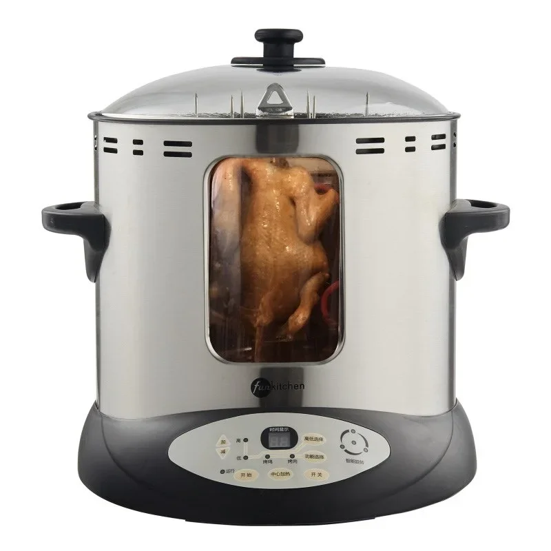 Household Vertical Electric BBQ Grill Commercial Barbecue Machine Chicken Roasting Grill Stove Equipment