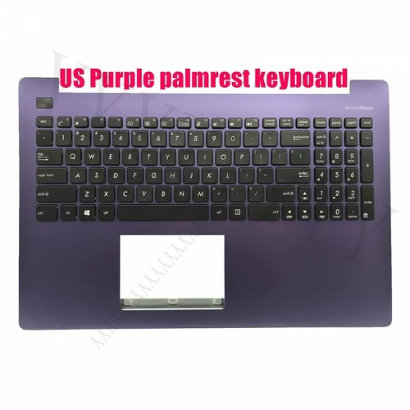 

QUS Фиолетовая клавиатура с упором для рук для Asus X553M X553MA X553SA K553MA F553SA