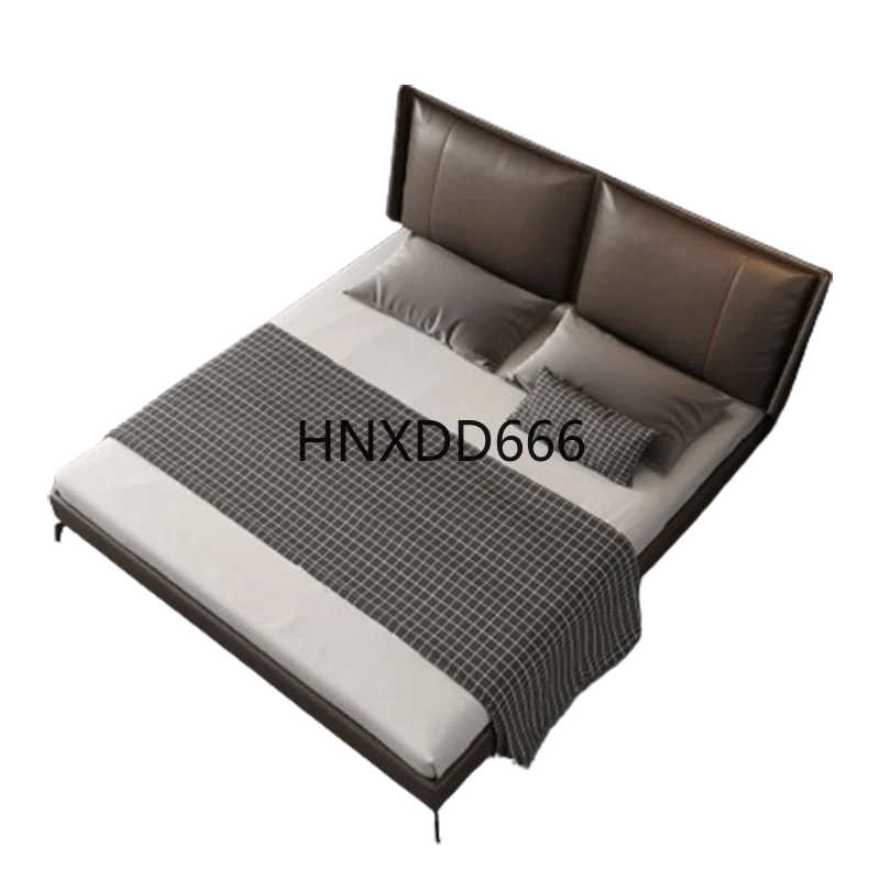 

Стильная европейская двуспальная кровать, роскошный подголовник, пол в стиле лофт, домашняя двуспальная кровать, дизайн королевы, спальная Cama, супружеская мебель для спальни