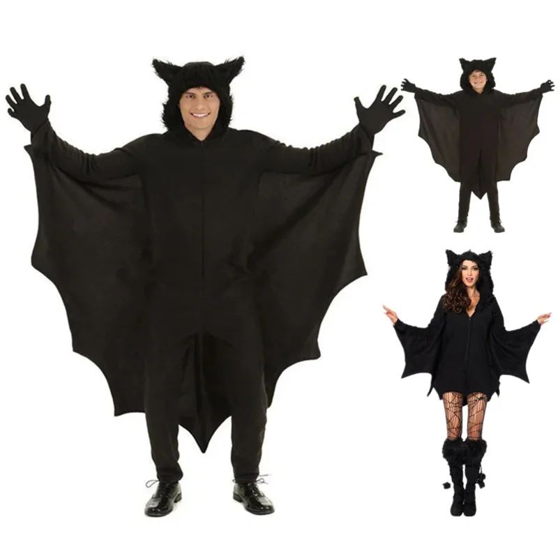 

Halloween vampire child Adult bat costume Cosplay Parent-Party Role Performance