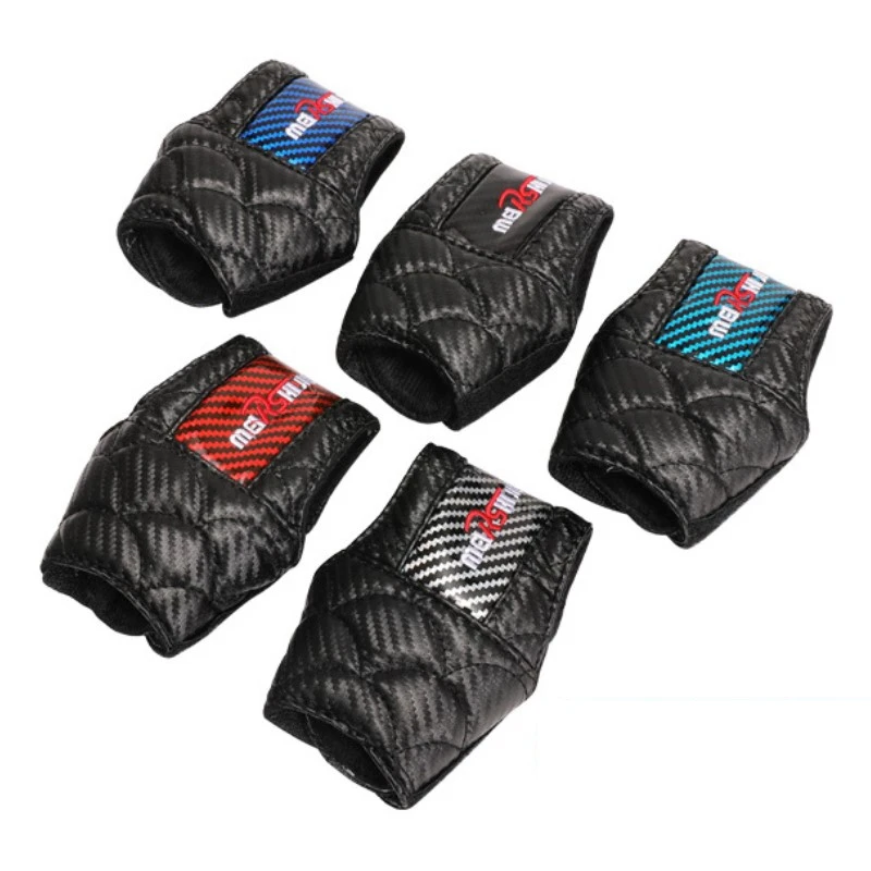 Car Gear Shift Cover Manual Automatic Transmission Leather Shift Lever Cover Gearbox Shifter Knob Protector Handle Stick Case