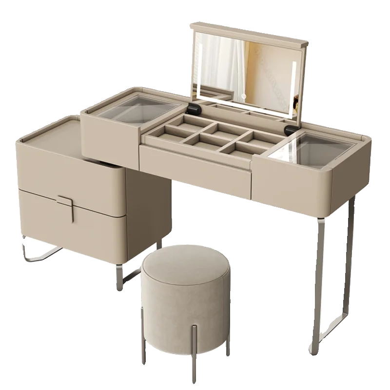 Italian minimalist paint dresser chest cabinet integrated bedroom modern minimalist desk end of bed dressing table storage cabin