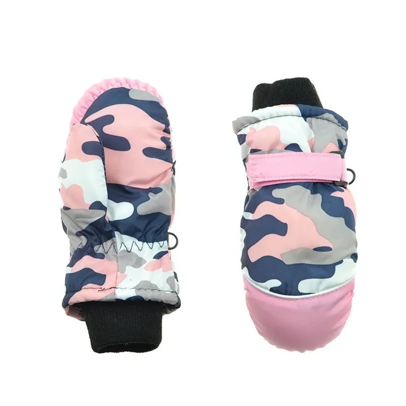 

Детские лыжные перчатки для детей от 3 до 6 лет, зимние теплые перчатки для сноуборда, зимние варежки, водонепроницаемые лыжные дышащие воздушные перчатки для мальчиков и девочек