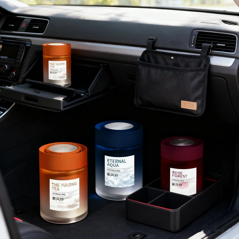 

Car air freshener solid fragrance cream fragrance deodorant natural plant essential oil eliminate odor car interior products