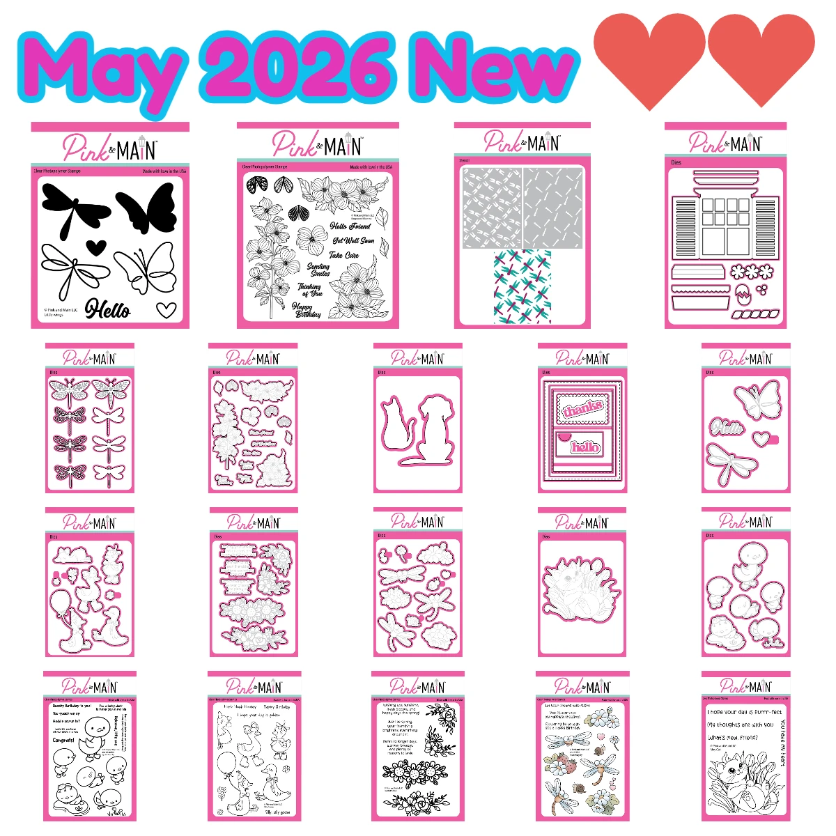 

May 2026 New Fresh Blooms Pull and Surprise Card Metal Cutting Dies and Stamp Stencils for DIY Scrapbooking Handmade Photo Album