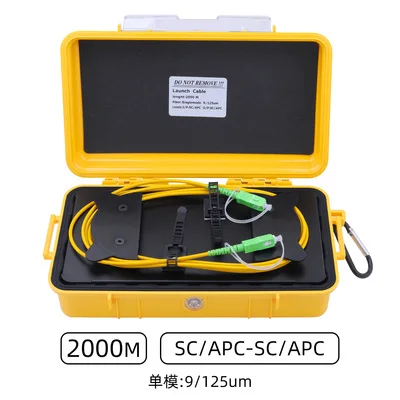 OTDR fiber tester SC/APC test extension cord finished jumper box Optical time domain reflectometer