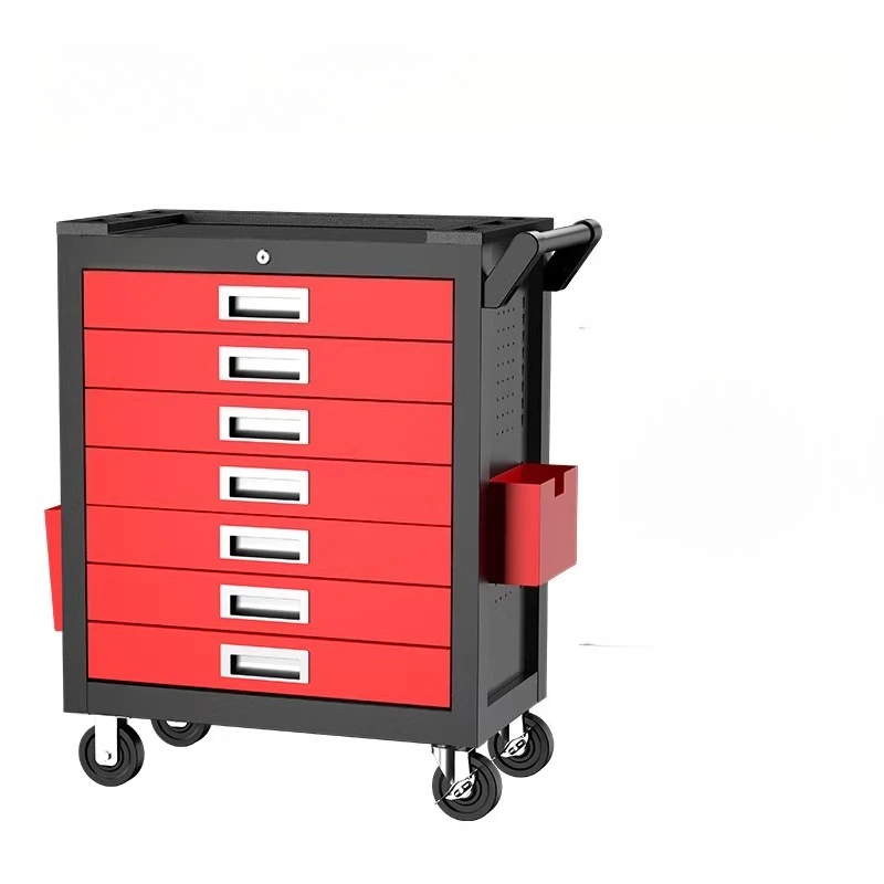 

Многофункциональный мобильный шкаф для хранения инструментов с выдвижными ящиками, металлический шкаф для авторемонтных инструментов, мебель для мастерской MH40GJG