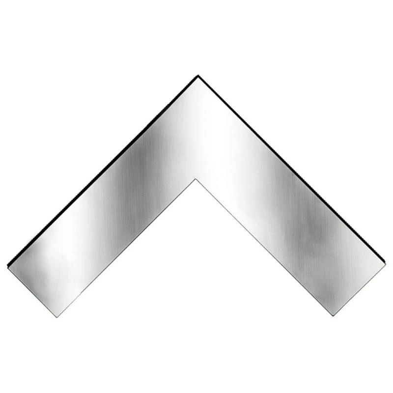 652F Sturdy Stainless Steel 90° Tool Sturdy Corner Ruler For Efficient Wall And Furniture Construction Tasks