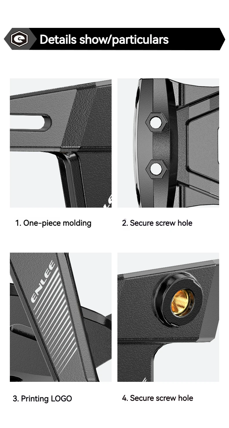 ENLEE Fahrrad Flasche Wiege Verlängerung Sitz Mountainbike Sitz Bogen Verlängerung Halterung Sattel Einstellung Expansion Rack Ausrüstung – Detail 11