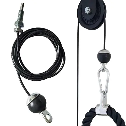 Fitness Maschine Ersatz Kabel Pulley Kabel Heavy Duty Stahl Draht Seil Für Gym Hause Kabel Maschine Kraft Workout Zubehör – Detail 2