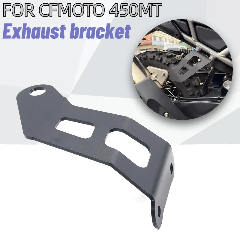 

Motorcycle Rear Foot Rest Blanking Plates For CFMOTO 450MT Exhaust Bracket Footpegs Holder Hanger Accessories