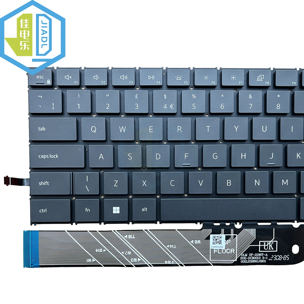 UK US TR FR Keyboard For DELL Inspiron 7640 7645 5440 7445 Inspirin 14 Plus 7440 Latitude 7455 With AI Version Genuine New