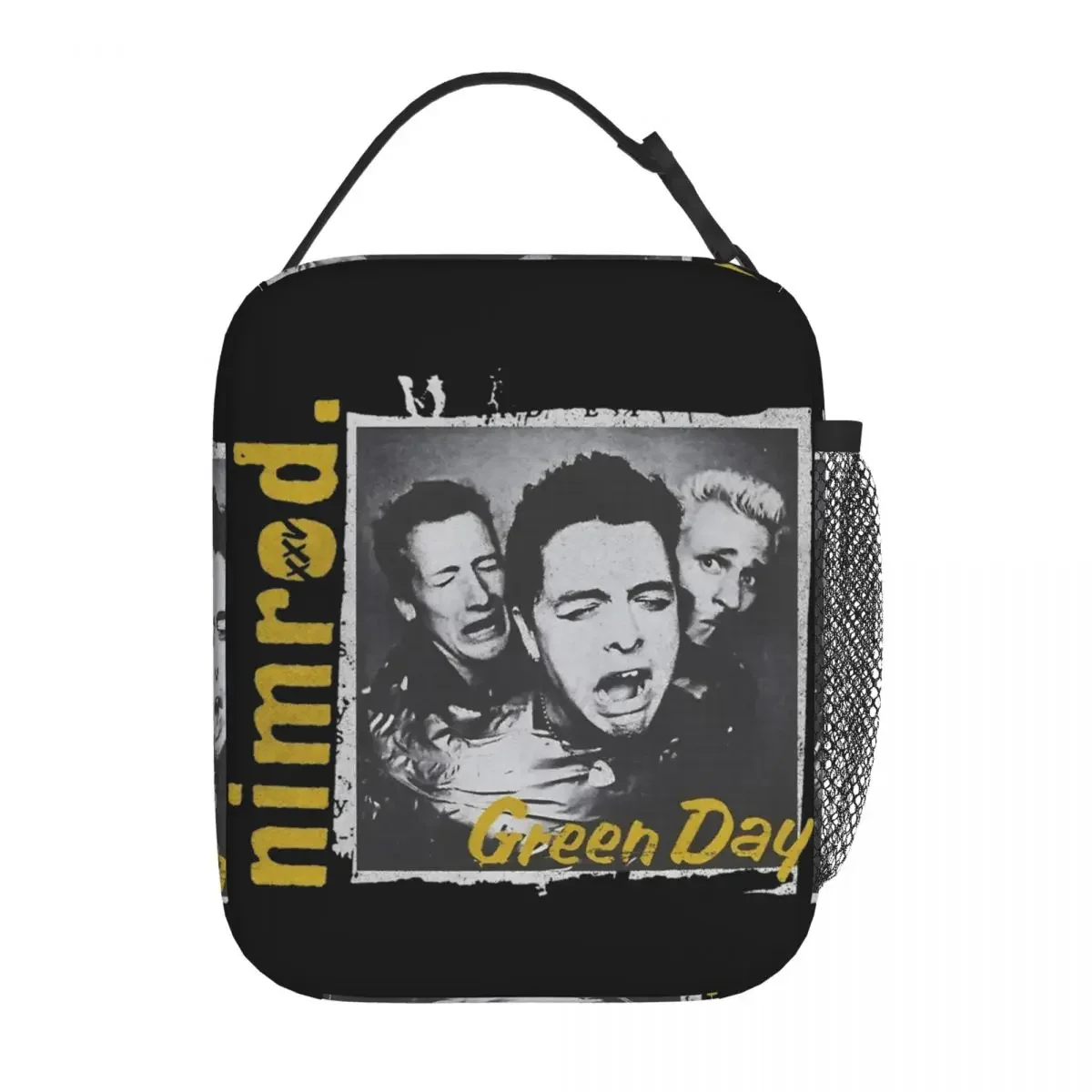 

Green Day Rock Band Insulated Lunch Bag The Saviors Tour 2024 Storage Food Box Portable Cooler Thermal Bento Box For Picnic