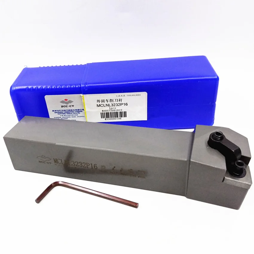 MCLNR3232P16/MCLNL3232P16/MCLNR3232P19/MCLNL3232P19 ZCC.CT 95 ° angle External Turning Tool Cutter Bar For CN** inserts 1PCS/BOX