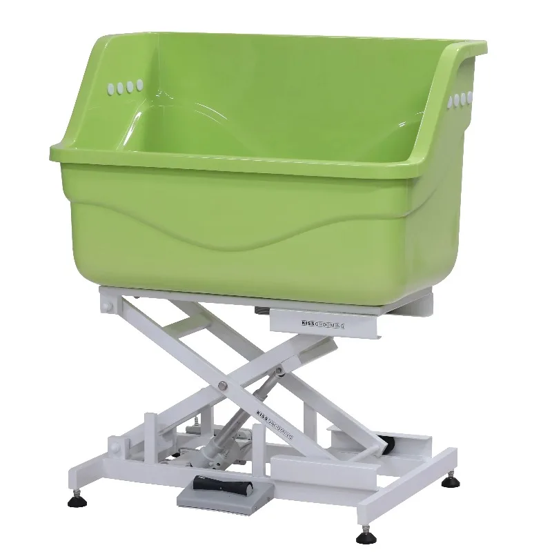 

Portable lifting pet grooming tub Factory Wholesale Pet grooming training competition pet acrylic bathtub