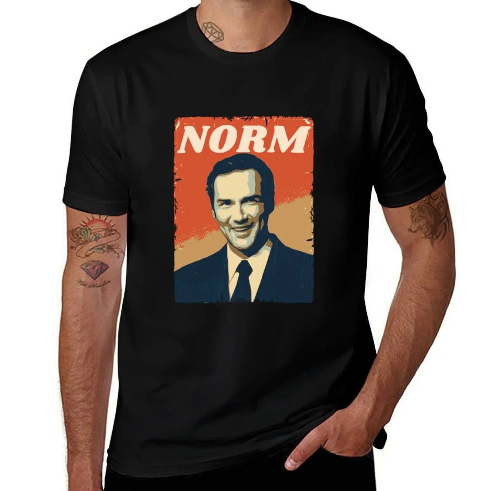 Norm Macdonald T-Shirt summer 2025 anime t shirts Men's t-shirts