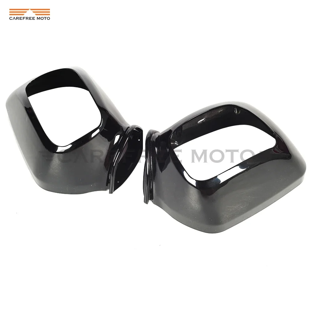 Black Motorcycle Rear View Side Mirrors Cover Case for HONDA Goldwing GL1800 GL 1800 F6B 2013 2014 2015